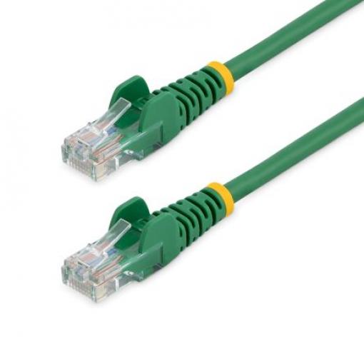 StarTech.com Cat5e Ethernetové kabely, Zelená, Polyvinylchlorid 1 m, typ pláště: Nestíněný Nestíněný