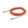StarTech.com Cat5e Ethernetové kabely, Oranžová, Polyvinylchlorid 7 m, typ pláště: Nestíněný Nestíněný