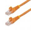 StarTech.com Cat5e Ethernetové kabely, Oranžová, Polyvinylchlorid 7 m, typ pláště: Nestíněný Nestíněný