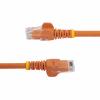 StarTech.com Kat6 Ethernetové kabely, Oranžová, Polyvinylchlorid 1 m, typ pláště: Nestíněný Nestíněný