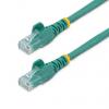 StarTech.com Kat6 Ethernetové kabely, Zelená, Polyvinylchlorid 7 m 4, typ pláště: Nestíněný Nestíněný