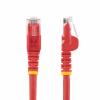 StarTech.com Kat6 Ethernetové kabely, řada: N6PATC15MRD, Červená, Polyvinylchlorid 15 m 4, typ pláště: Nestíněný
