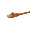 StarTech.com Kat6 Ethernetové kabely, řada: N6PATC50CMOR, Oranžová, Polyvinylchlorid 0.5 m, typ pláště: Nestíněný