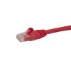 StarTech.com Kat6 Ethernetové kabely, řada: N6PATC50CMRD, Červená, Polyvinylchlorid 0.5 m 4, typ pláště: Nestíněný