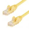 StarTech.com Kat6 Ethernetové kabely, Žlutá, Polyvinylchlorid 15 m, typ pláště: Nestíněný Nestíněný