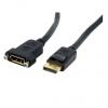 StarTech.com, A: Vnější Display Port, B: Vnitřní Display Port, Polyvinylchlorid DisplayPort Kabely 1 m