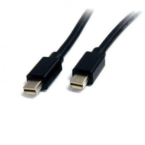StarTech.com, A: Vnější Mini DisplayPort, B: Vnější Mini DisplayPort, Polyvinylchlorid DisplayPort Kabely 1 m