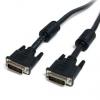 StarTech.com, A: Vnější DVI-D, B: Vnější DVI-D 6.1 m Kabel DVI, Černá, Polyvinylchlorid