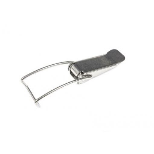 RS PRO Přepínací západka, Nerezová ocel, Nerezová ocel, délka: 87 mm 21 mm 21 mm