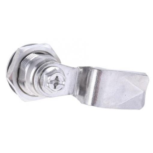 Zámek skříňky Bezklíčové, Dvoubitový klíč, Nerezová ocel, hloubka od panelu k jazýčku: 32 mm RS PRO