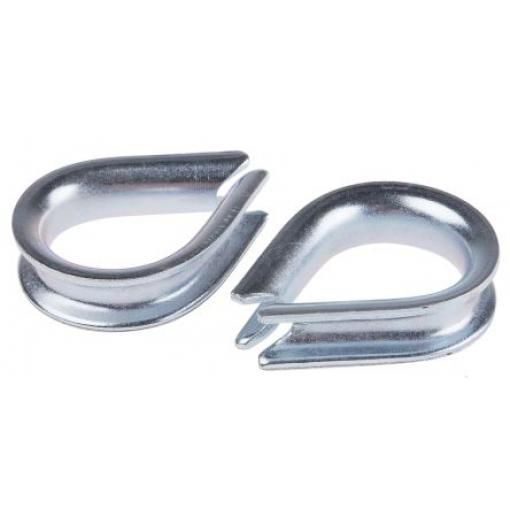 Podpěra, Ocel, Galvanizovaný 6 mm RS PRO