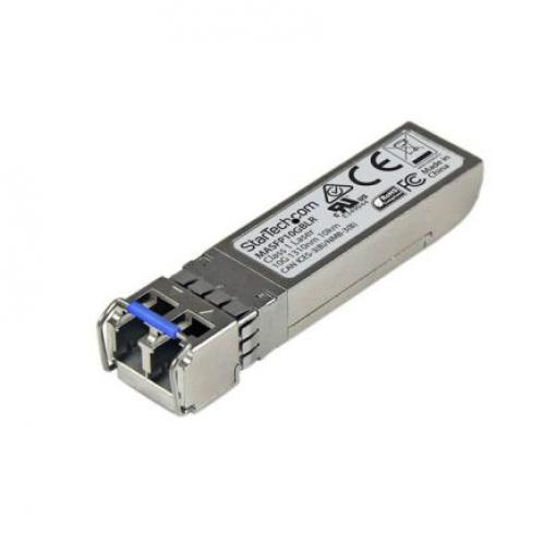 StarTech.com Vysílač-přijímač, SFP, Plný duplex, Jediný režim, 10Gbps, přenosová vzdálenost: 10 km, rychlost přenosu