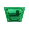 Eaton Maják, řada: X10 Maxi Bliká 1 Hz, Blikání 0,5 Hz, Nepřetržité světlo Maják se sirénou barva Zelená 230V ac IP69