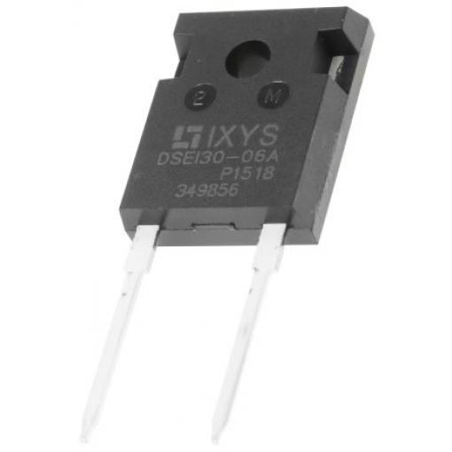 IXYS Dioda DSEI30-06A Spínané 37 A 600 V 50 ns, TO-247, počet kolíků: 2 kolíkový