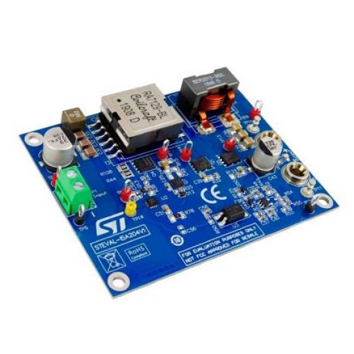 Vyhodnocovací deska Dopředný konvertor Active Clamp 100 W 5V/20A Převodník DC-DC STMicroelectronics PM8804, pro použití