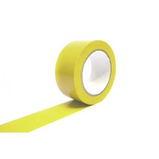 Výstražná páska Pryž (základ), Žlutá Polyvinylchlorid 15 μm 50 mm, délka: 33 m Coba Europe