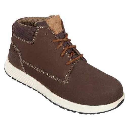 HRO, řada: 4411 Bezpečnostní obuv obuv Unisex, Nekovový 4, Hnědá Ano Himalayan 37 SRC