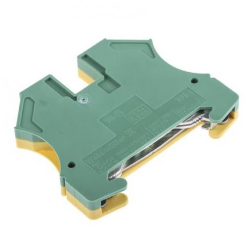 Weidmüller Zemnicí blok 1010200000, řada: WPE, 800 V Žlutá, Zelená 0.5 to 10 mm² 1 Šroubová ATEX