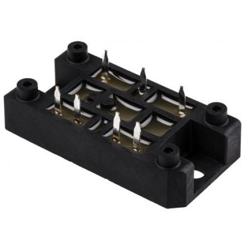 IXYS Modul můstkového usměrňovače VUO80-16NO1 640 A 1600 V, V1-A-Pack, počet kolíků: 5 kolíkový, konfigurace: Jednoduchý