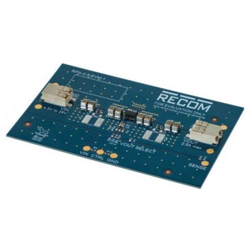 Vyhodnocovací deska Recom, pro použití s: Modul Snižující Regulátor Rpx-2.5