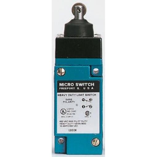 Honeywell HDLS Plunžr Koncový spínač SPDT IP67 Tlakově litý zinek 240 V ac 10 A
