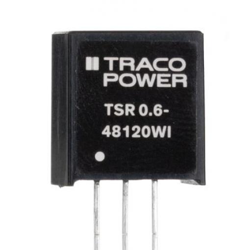 TRACOPOWER Neizolovaný DC/DC měnič, výstup: 12 V dc Průchozí otvor 600 mA 17V dc, počet výstupů: 1