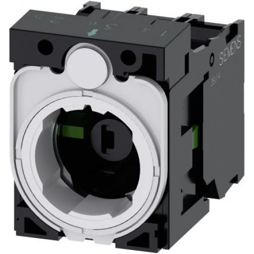 Siemens Blok kontaktů, řada: SIRIUS ACT 3SU15 Blok kontaktů 2 NO 24V, 6 V Šroub barva Zelená LED