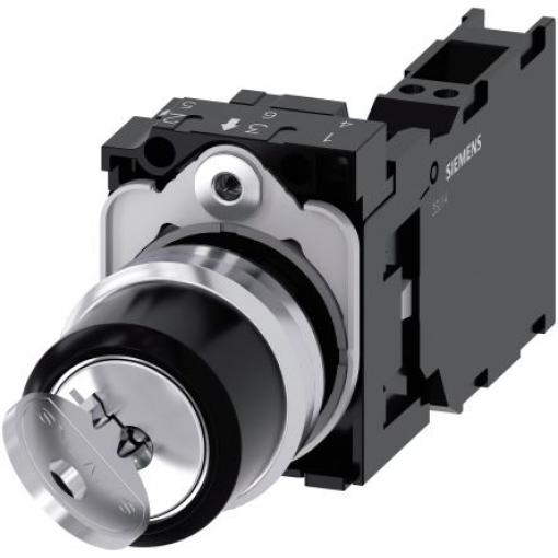Siemens Spínač s klíčem IP67, IP66, IP69 SPST 10 A 2 pozic 70 °C -25 °C