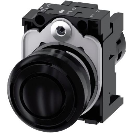 Siemens Bzučák, řada: SIRIUS ACT Přední montáž 110V ac cULus, CSA, CE, EAC, CCC 90 dB @ 1m IP20, IP40 St.