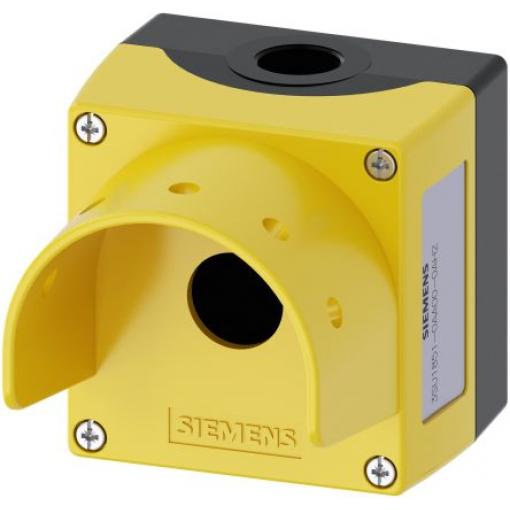 Pouzdro tlačítka, řada: SIRIUS ACT 3SU18, průměr výřezu: 22 mm Žlutá Kov Siemens