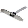 StarTech.com Sériový kabel, A: Vnitřní délka 400 mm, A: D-Sub 9pin, B: Vnější, B: DB9, Polyvinylchlorid