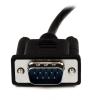StarTech.com Sériový kabel, A: Vnitřní délka 1 m, A: D-Sub 9pin, B: Vnější, B: DB9, Polyvinylchlorid