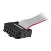 StarTech.com Sériový kabel, A: Vnitřní délka 260 mm, A: D-Sub 9pin, B: Vnější, B: DB9, Polyvinylchlorid