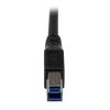 StarTech.com Kabel USB do zásuvky IC Vnější, A: USB typu A, 1 m Vnější, Černá, B: USB B