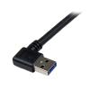 StarTech.com Kabel USB do zásuvky IC Vnější, A: USB typu A, 1 m Vnější, Černá, B: USB B