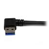 StarTech.com Kabel USB do zásuvky IC Vnější, A: USB typu A, 1 m Vnější, Černá, B: USB B