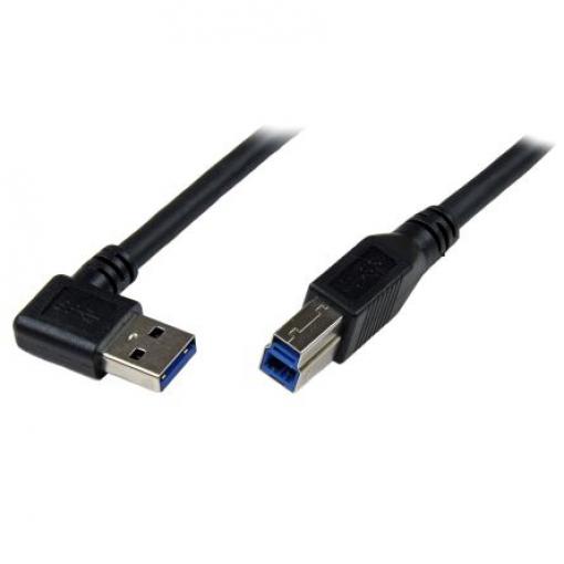 StarTech.com Kabel USB do zásuvky IC Vnější, A: USB typu A, 1 m Vnější, Černá, B: USB B