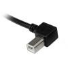StarTech.com Kabel USB do zásuvky IC Vnější, A: USB typu A, 3 m Vnější, Černá, B: USB B
