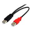 StarTech.com Kabel USB do zásuvky IC Vnější, A: USB typu A, 1.8 m Vnější, Černá, B: Micro USB typ B