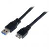 StarTech.com Kabel USB do zásuvky IC Vnější, A: USB typu A, 1 m Vnější, Černá, B: Micro USB typ B