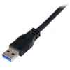 StarTech.com Kabel USB do zásuvky IC Vnější, A: USB typu A, 1 m Vnější, Černá, B: Micro USB typ B