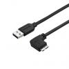 StarTech.com Kabel USB do zásuvky IC Vnější, A: USB typu A, 1 m Vnější, Černá, B: Micro USB typ B