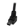 StarTech.com Kabel USB do zásuvky IC Vnější, A: USB typu A, 1 m Vnější, Černá, B: Micro USB typ B