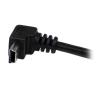 StarTech.com Kabel USB do zásuvky IC Vnější, A: USB typu A, 2 m Vnější, Černá, B: Micro USB typ B