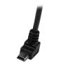 StarTech.com Kabel USB do zásuvky IC Vnější, A: USB typu A, 2 m Vnější, Černá, B: Micro USB typ B