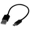 Kabel USB, 0.2m, Černá