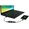 Kabel USB, 0.2m, Černá