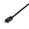StarTech.com Kabel USB do zásuvky IC Vnější, A: USB typu A, 0.9 m Vnější, Černá, B: Micro USB typ B