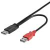 StarTech.com Kabel USB do zásuvky IC Vnější, A: USB typu A, 0.9 m Vnější, Černá, B: Micro USB typ B