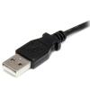 StarTech.com Kabel USB do zásuvky IC Vnější, A: USB typu A, 900 mm Vnější, Černá, B: Napájení Barrel